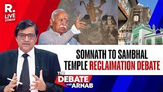 Debate With Arnab LIVE: RSS Publication Organiser Stirs Sambhal Debate