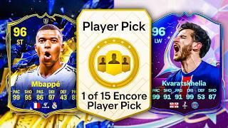 100x 1 OF 15 ENCORE PLAYER PICKS!  FC 25 Ultimate Team
