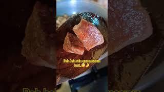 Bəh bəh Ətin qızararkən çıxardığı səs  #shorts