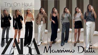 Huge ZARA and Massimo Dutti ** | Try on HAUL | **