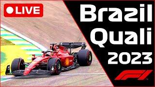 F1 LIVE - Brazil GP QUALI - Commentary + Live Timing