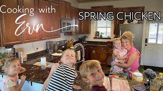 Cooking with Erin : A FAMILY FAVORITE! Our DELICIOUS Spring Chicken Recipe!