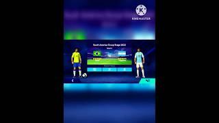 Football match of two epic teams. Brazil vs Argentina. #phonk #2025#shorts#viral#shortsfeed #edm