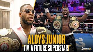 "I'm a future superstar!" | Aloys Junior vows this is only the beginning after winning first titles