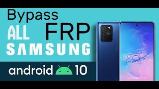 FRP Google Lock Bypass ALL SAMAUNG GALAXY ANDROID 10 Security Patch Febuary 2020 NO PC