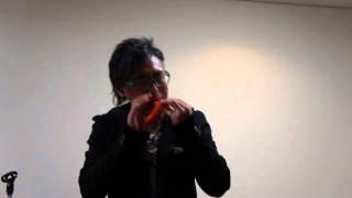 Plastic Ocarinas Performance at Music Fair Japan 2011 in Yokohama