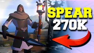 270K BUILD TO 21M | SOLO SPEAR PVP | Albion Online