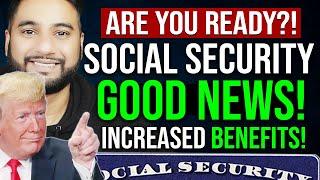 GOOD NEWS! Social Security INCREASES Are Coming | SSI SSDI Payments | SSA 2025 Update