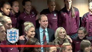 Prince William wishes England Women's team good luck | FATV News