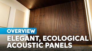 Primacoustic EcoScapes Slat Wall Panels: Acoustic Treatment Never Looked or Sounded This Good