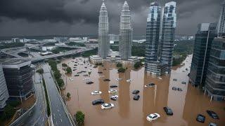 Malaysia under water AGAIN! Capital trapped, flash floods in Kuala Lumpur