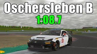 iRacing Toyota GR86 Oschersleben B Track Guide - 1:08.7