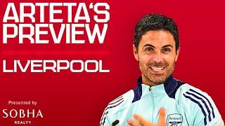 PRESS CONFERENCE | Mikel Arteta previews Liverpool | Team news, Saka, Odegaard, Calafiori and more