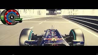 (Video Game) F1 2010 Singapore Mark Webber Onboard [FOM] HD
