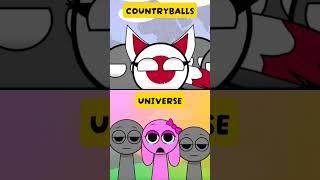 Sprunki Countryballs  vs Universe - Sound Characters Pinki #sprunki #countryballs #universe