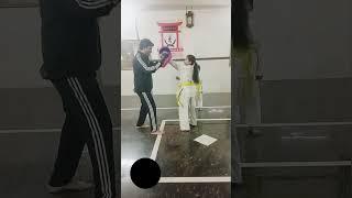 The master karate training with karate kid in sk karate WARRIOR  DOJO