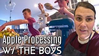 Alaska Apple Processing Day!