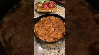 The easiest apple pie! Got the recipe from @southernliving  #easyrecipe #applepie #athome