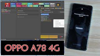 OPPO A78 4G CPH2565 PASS PATTERN & FRP REMOVED BY UNLOCKTOOL ONE CLICK