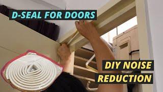 Soundproof Your Home Office or YouTube Studio with Door D-Seals