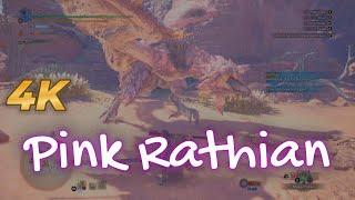 4K [MHW] Pink Rathian [Long Sword]