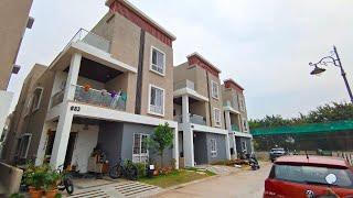 GATED COMMUNITY TRIPLEX VILLA FOR SALE PATANCHERUVU HYDERABAD