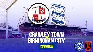 GOING TOP FOR CHRISTMAS? - Crawley Town Vs Birmingham City Match Preview