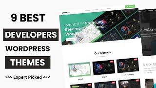 9 Best WordPress Themes for Developers 2024 | Hosting Company WordPress Theme