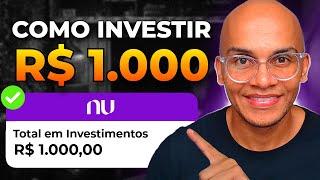 COMO INVESTIR R$ 1000 (estratégia completa)