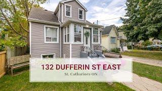 Welcome to 132 Dufferin Street East in St. Catharines.