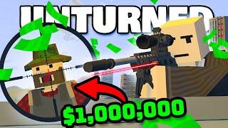 I GOT A $1,000,000 BOUNTY PUT ON MY HEAD! (Unturned Life RP #73)