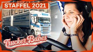 LKW steckt fest! Findet Tinka einen Weg aus der Innenstadt? | Trucker Babes | Kabel Eins