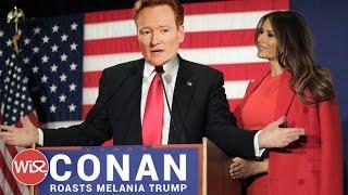 Conan O'Brien Roasts Melania Trump | 