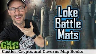 Modular Map Books - Castles, Crypts, & Caverns Books by Loke Battle Mats Review