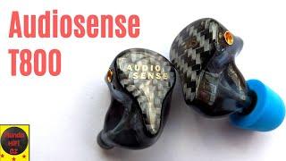 AUDIOSENSE T800 Review en español - ¡8 drivers BA!