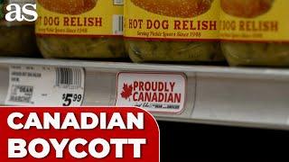 Canadians BOYCOTT US products, services against TRUMP'S TARIFFS