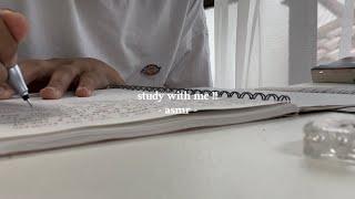 ［ asmr ］study with me !!️‍