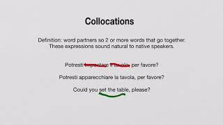 Collocations | English Pills