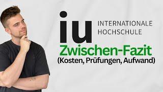 Fernstudium an der IU | Erfahrungsbericht nach einem Semester (Kosten, Aufwand, Prüfungen etc.) ‍