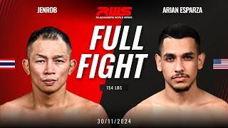 Full Fight l Jenrob Suanjarkcafe vs Arian Esparza Weerasaklek I RWS