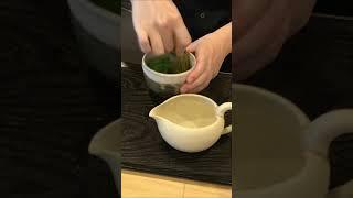 Using a Matcha Whisk #shorts
