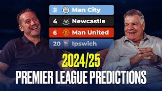 2024/25 Premier League PREDICTIONS with Sam Allardyce & Kevin Nolan | Premier League Preview