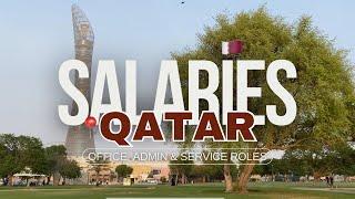 LIFE IN QATAR: Salaries Revealed P2 - For Office, Admin & Service Roles | Expat Workers OFW