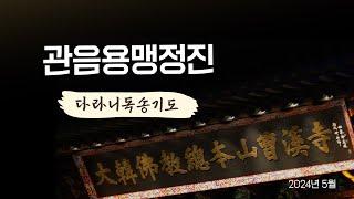 조계사 관음용맹정진 #다라니독송기도 #관음용맹정진
