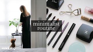 Minimalist routine | Minimalist makeup collection 2024 | Silent vlog