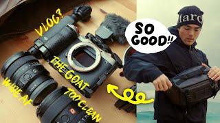 Mini Travel Camera Bag for CINEMATIC VLOGS! (also stylish)