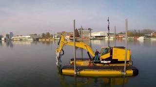 Земснаряд-амфибия DRAGFLOW серии DRM | Dragflow Amphibious Dredger