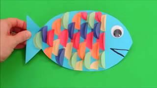 3D Fish Craft for April Fools