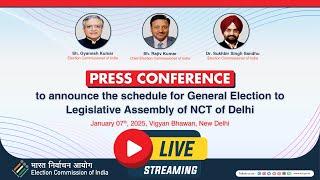 Press Conference by Election Commission of India