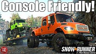 SnowRunner: NEW FREIGHTLINER PICKUP TRUCK! (CONSOLE FRIENDLY) 1,100 HP ENGINE!?